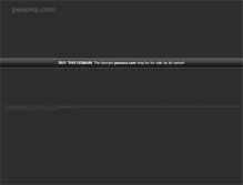 Tablet Screenshot of pesona.com